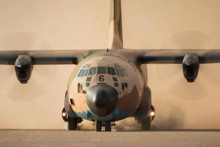Imágenes de los aviones  Lockheed C-130 Hércules del Ministerio de Defensa