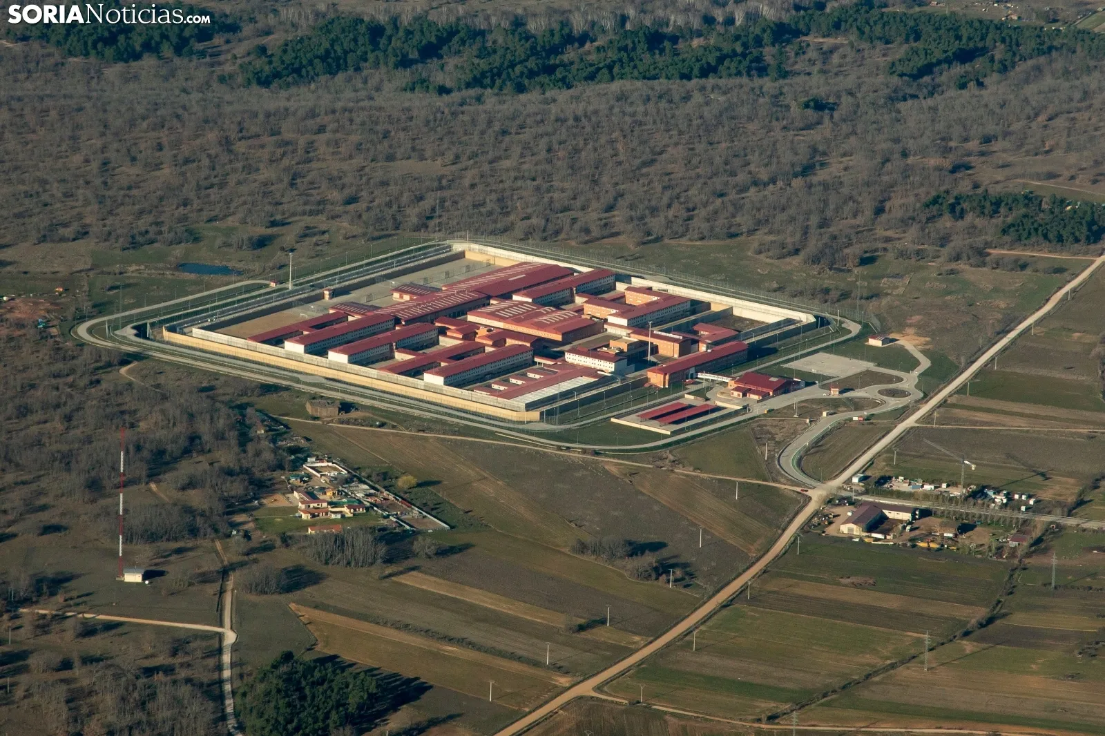 Soria desde el aire.