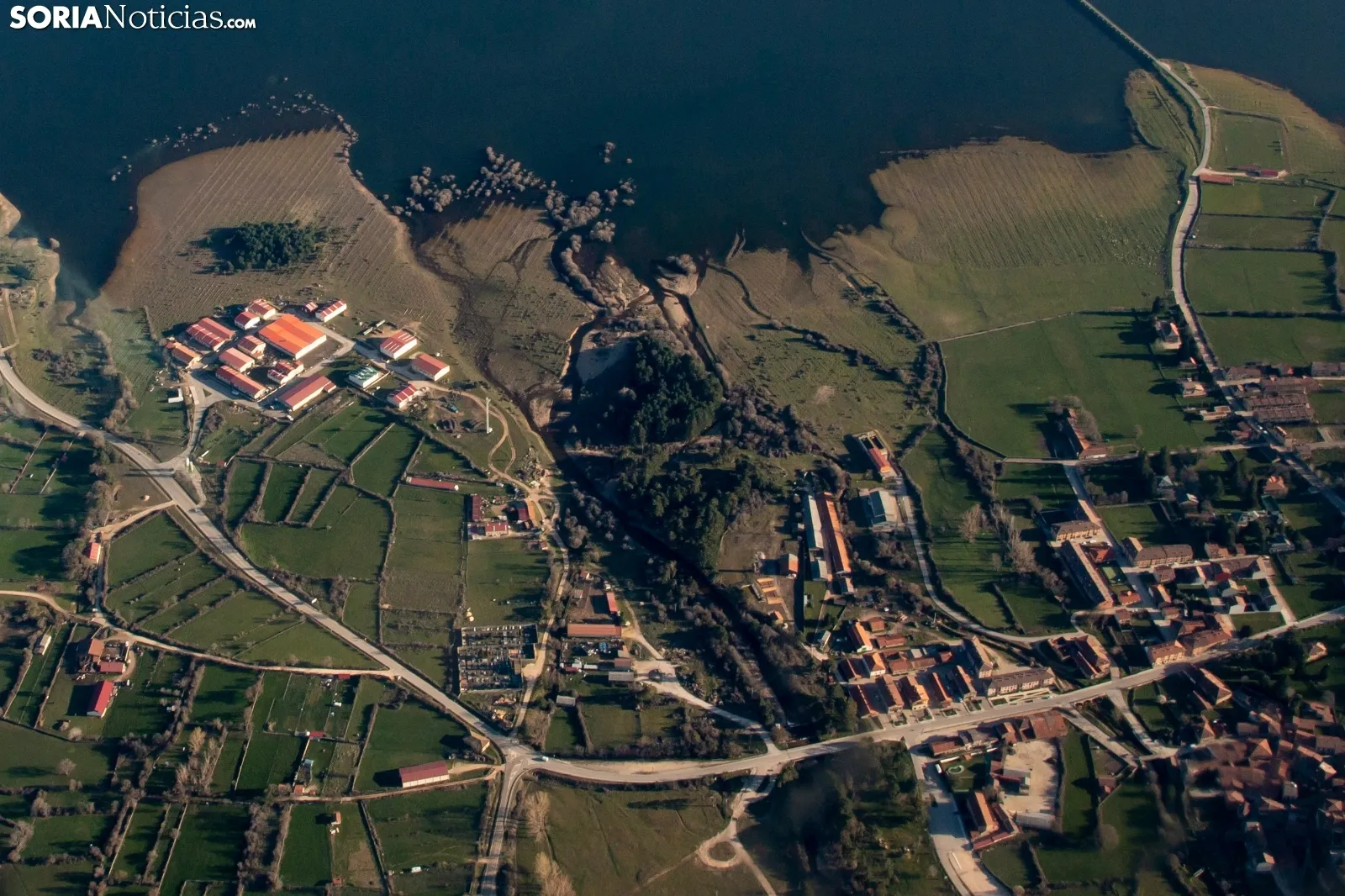 Soria desde el aire.
