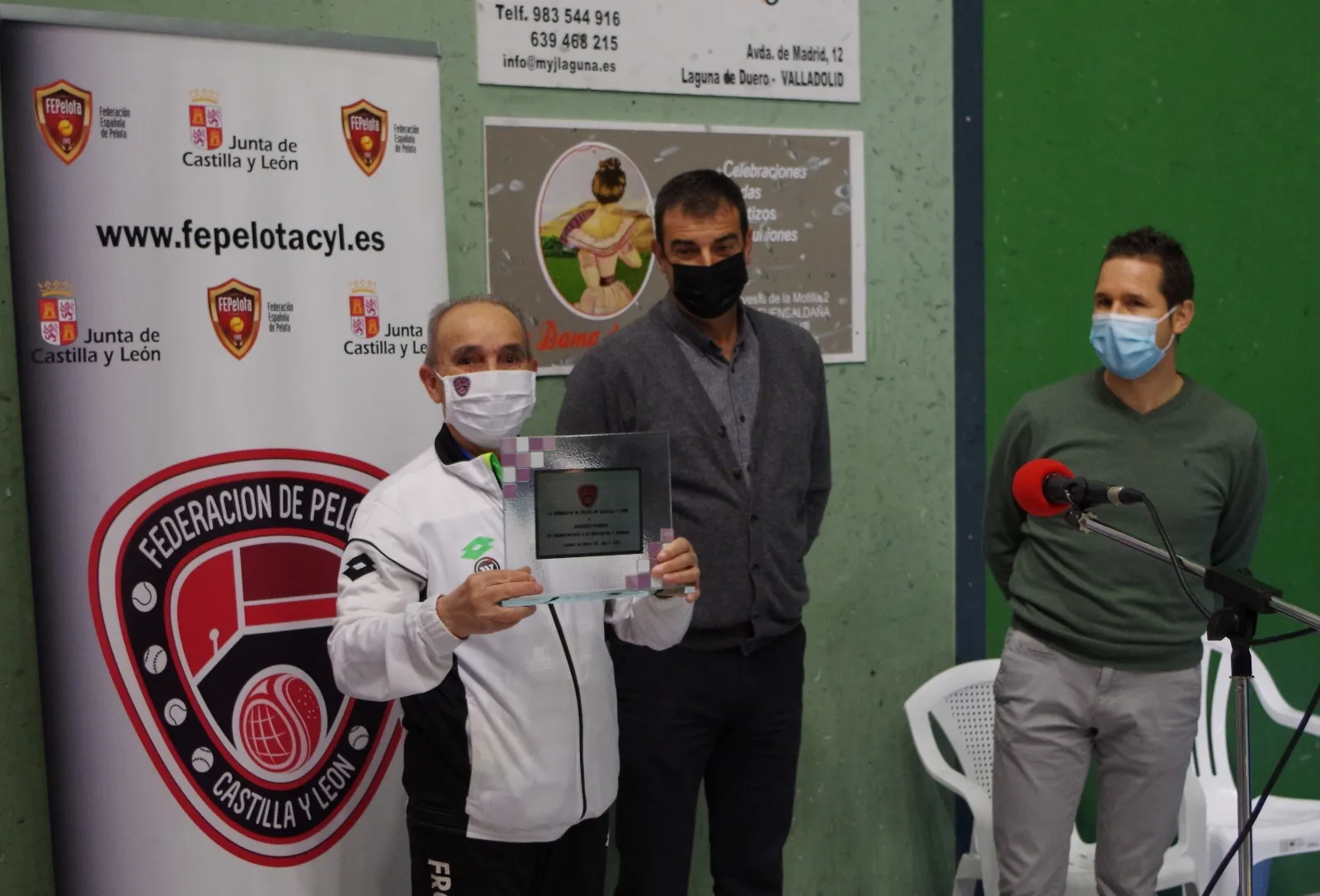 Imágenes de los partidos disputados durante el fin de semana./ Foto: Federación de pelota de Castilla y León.
