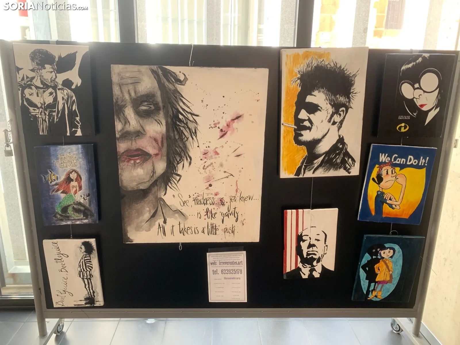 Imágenes de la exposición del Mercado Municipal.