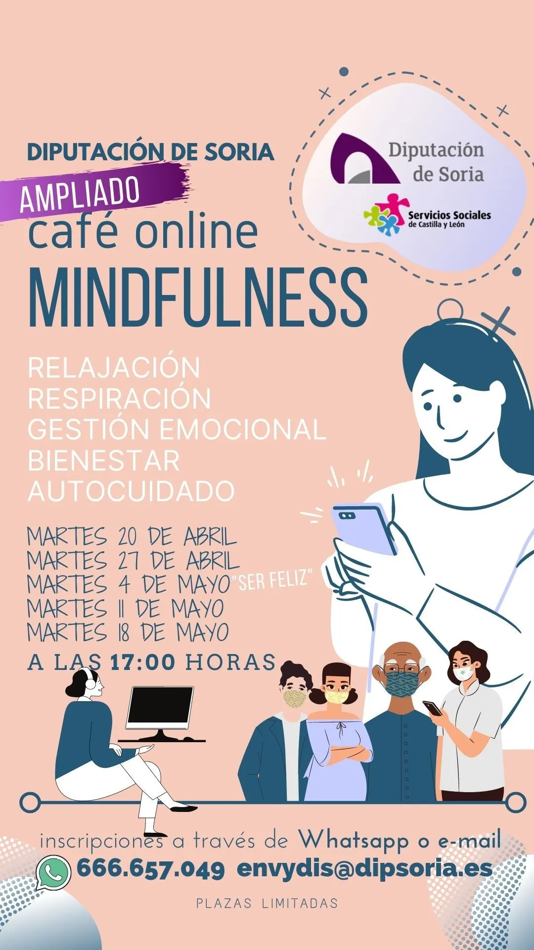 Foto 2 - La Diputaci&oacute;n ampl&iacute;a la iniciativa del caf&eacute; online 'Mildfundnes'