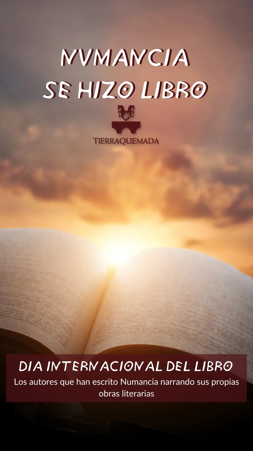 Foto 2 - Tierraquemada conmemora el D&iacute;a del libro con los autores que han escrito sobre Numancia 