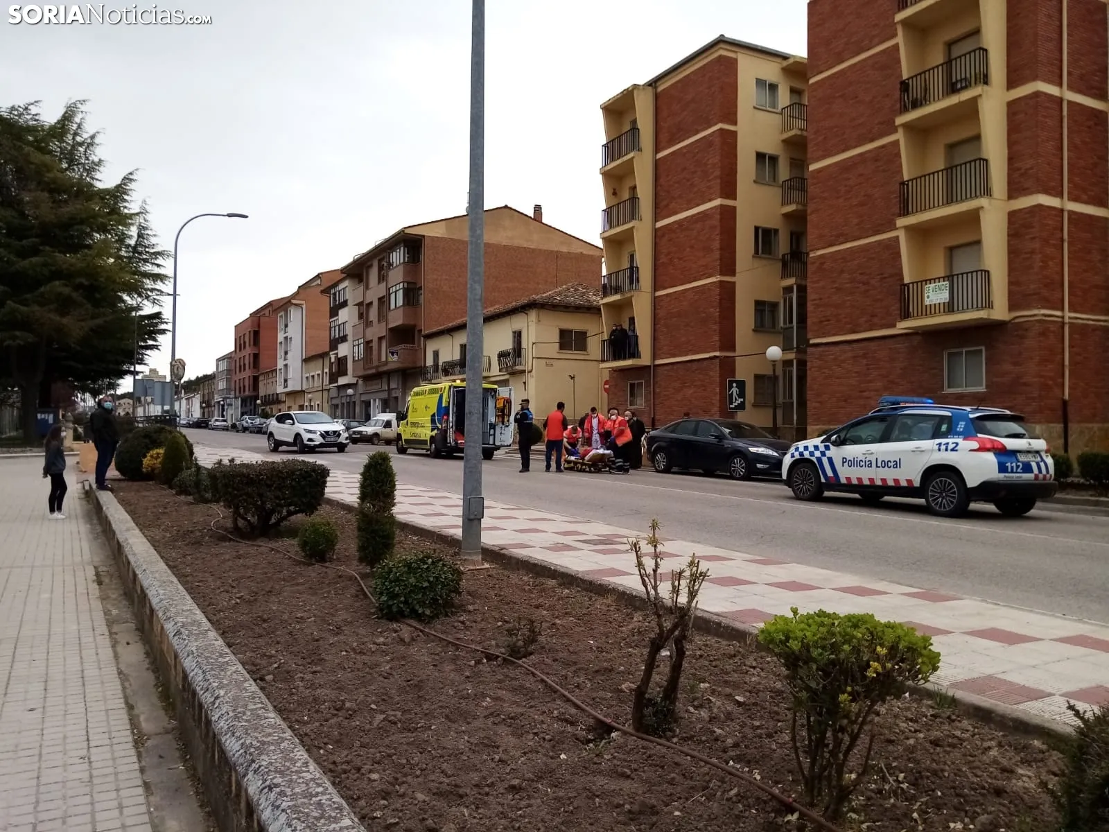 Imágenes del accidente.