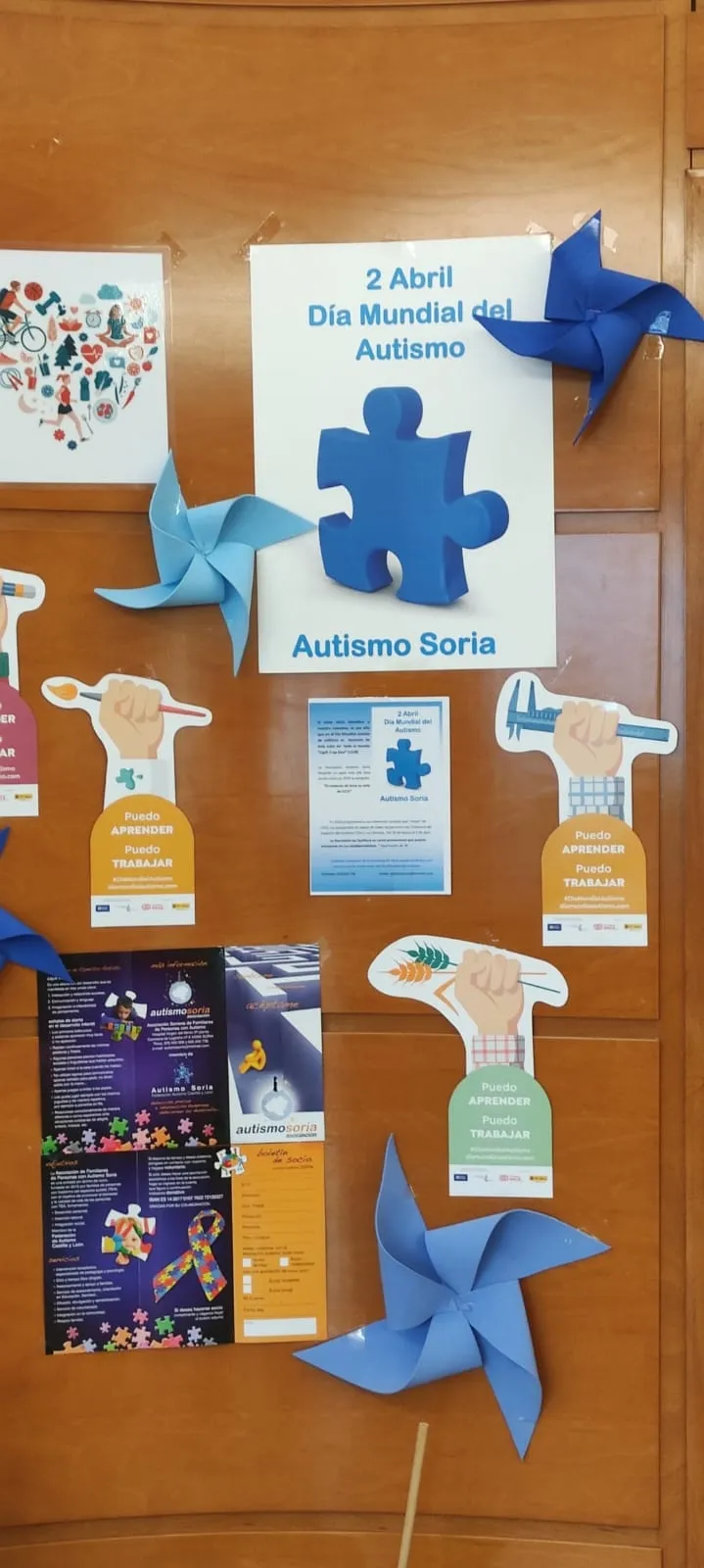 Día Mundial del Autismo en la residencia Fuente del Rey.