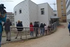 Una imagen de la vuelta a las vacunaciones hoy viernes. /SN