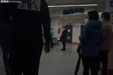 Una imagen de la vuelta a las vacunaciones hoy viernes. /SN