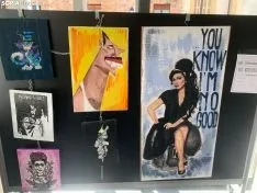 Imágenes de la exposición del Mercado Municipal.