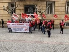 Foto 3 - Manifestaci&oacute;n del personal de correos para evitar su &lsquo;desguace&rsquo;