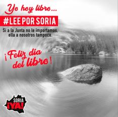 Foto 4 - Soria ¡Ya! anima a leer por Soria el 23A como acto de rebeldía ante la Junta de Castilla y León