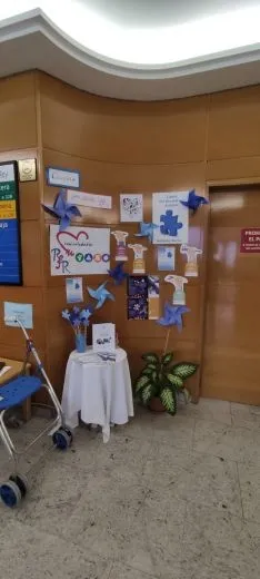 Día Mundial del Autismo en la residencia Fuente del Rey.