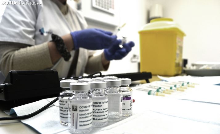 Uno de cada tres sorianos ha recibido ya la primera dosis de vacunación