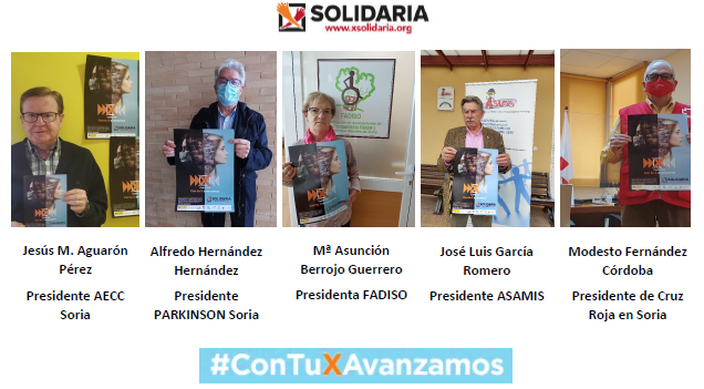 Diferentes asociaciones que participan en la campaña./ Foto: Fadiso Soria.