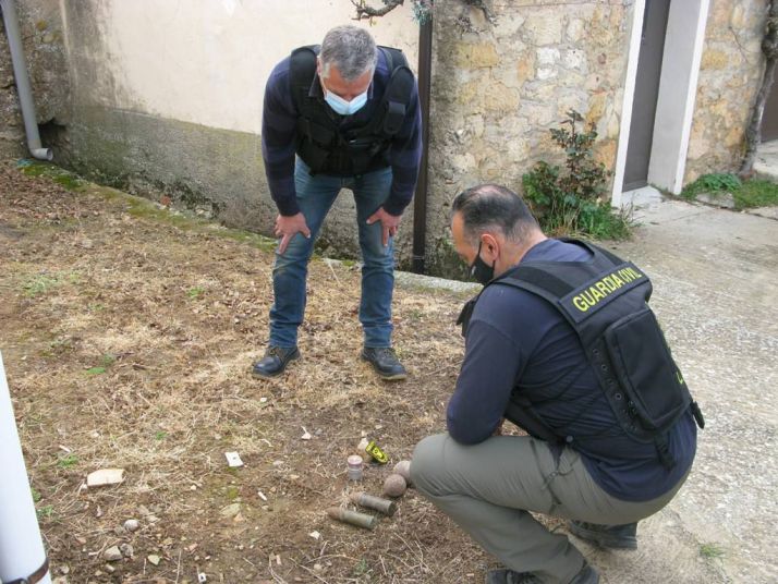 Se localizan, y destruyen, dos proyectiles de la Guerra Civil en Viana de Duero