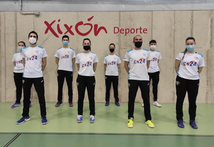 El bádminton, regresa de vacío de Asturias