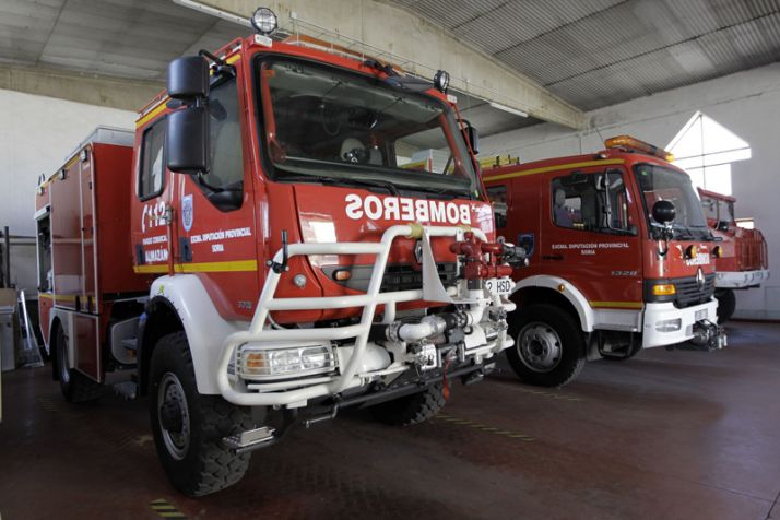 El parque de bomberos de Soria ya cuenta con un compresor que reduce los tiempos