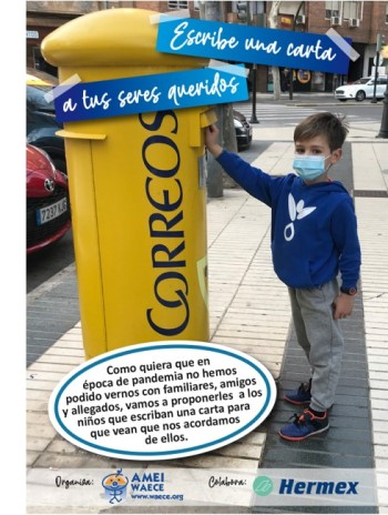 Escribe una carta (a mano) a tus seres queridos