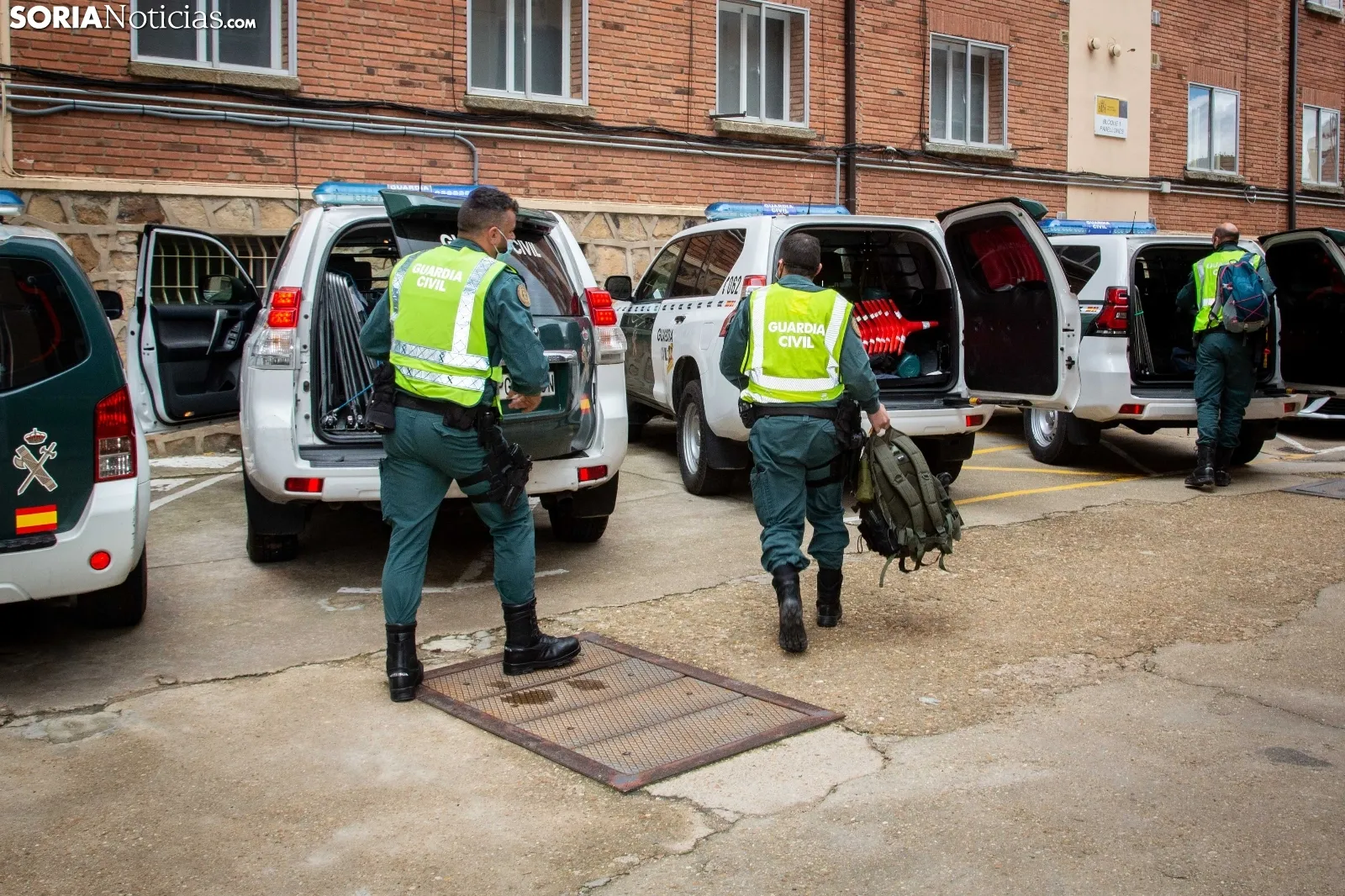 Actuación de la Unidad de Seguridad Ciudadana de Soria. María Ferrer.