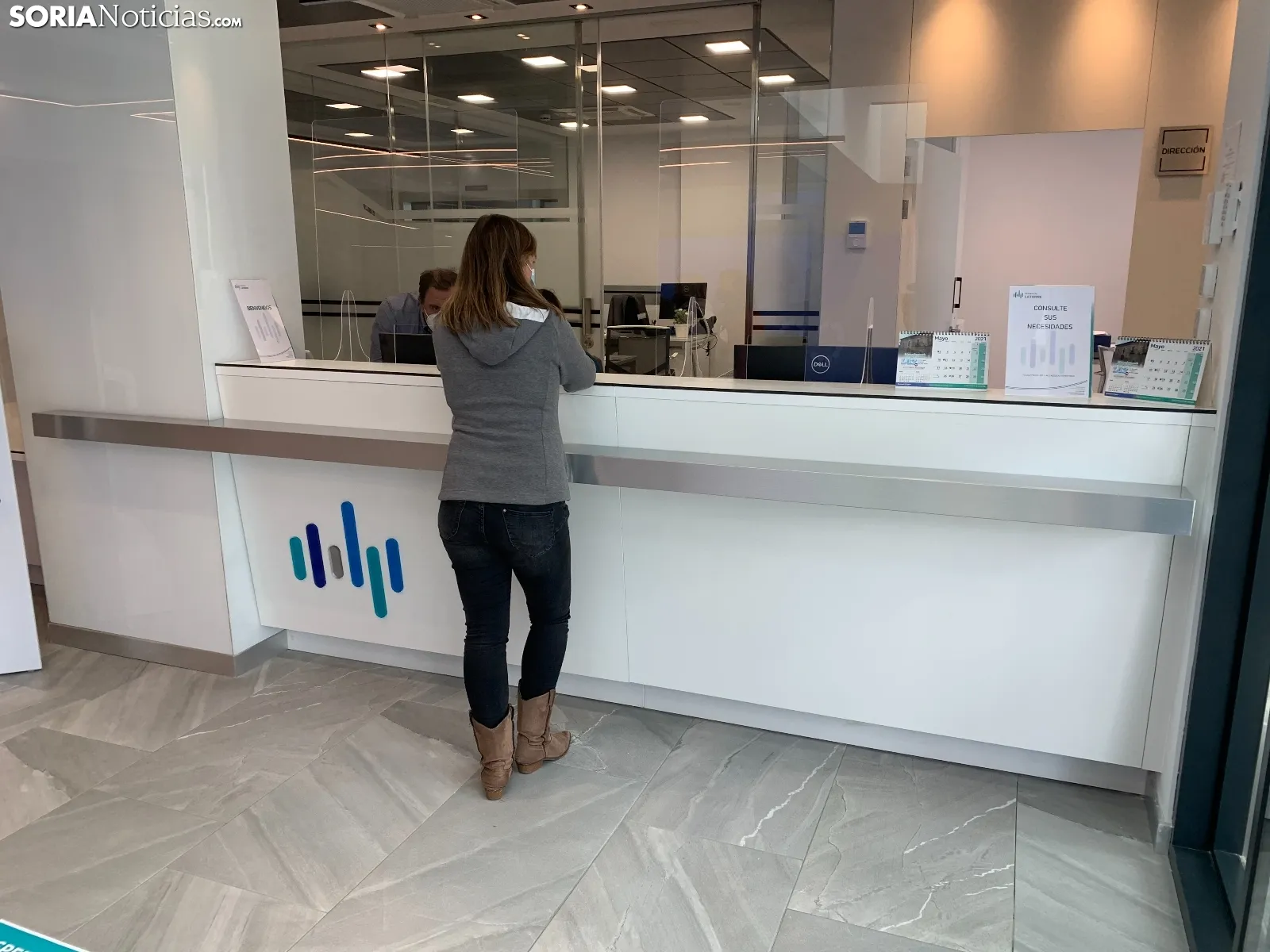 Imágenes de las instalaciones del hospital.