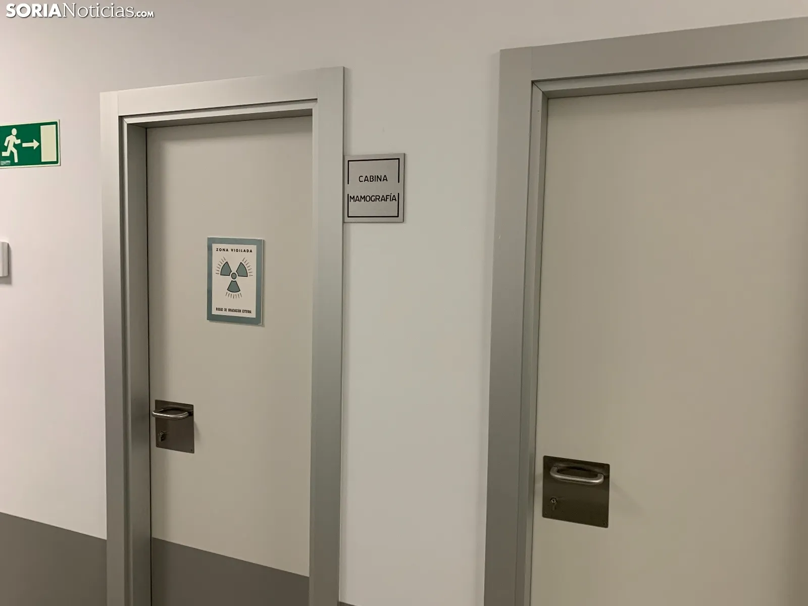 Imágenes de las instalaciones del hospital.