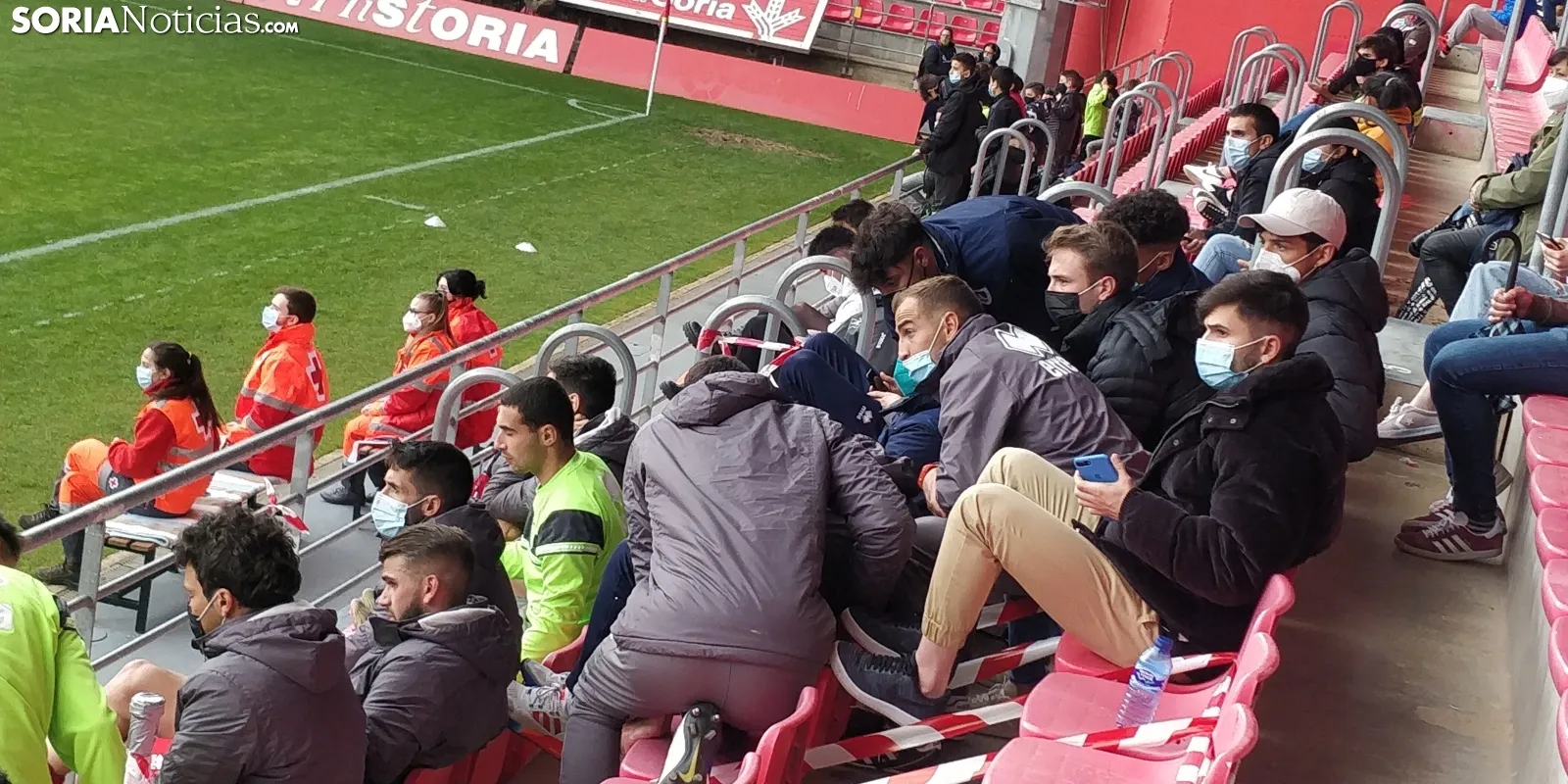 Foto 2 - Tragedia deportiva en Soria: El Numancia desciende a la cuarta categor&iacute;a