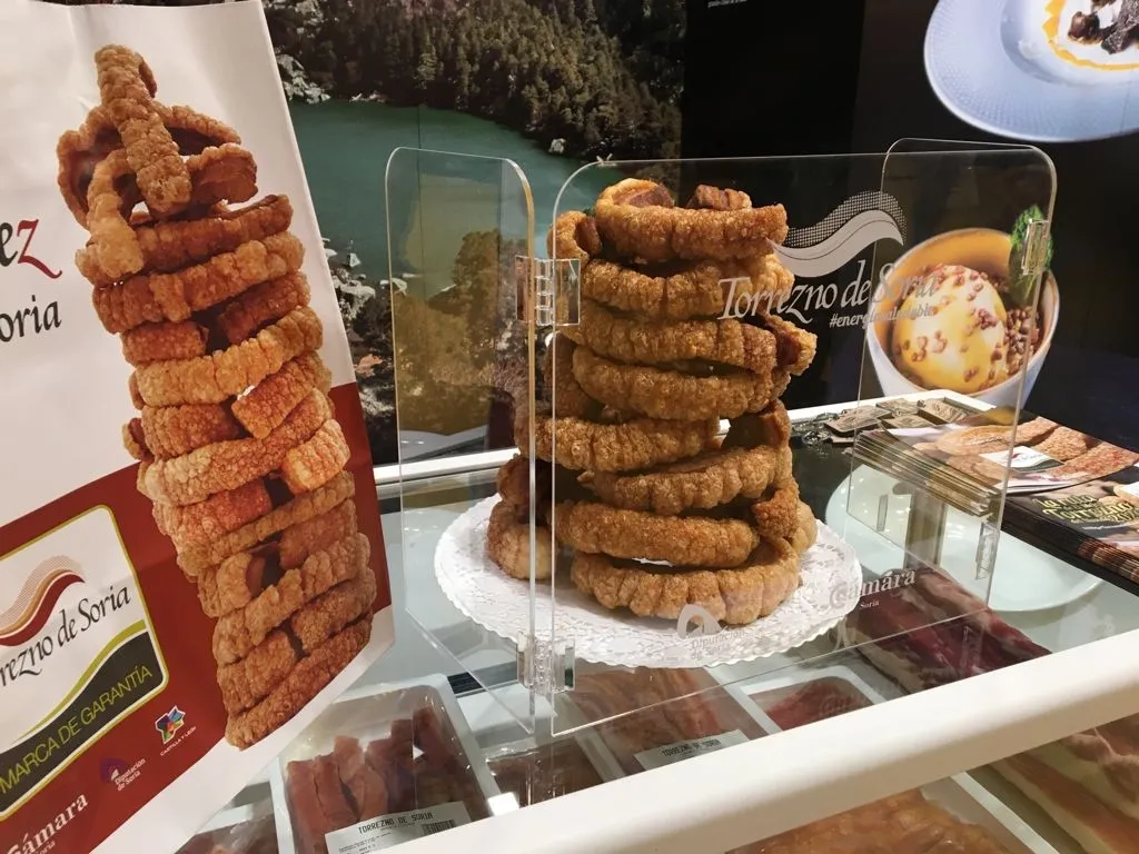 Una imagen del stand soriano en la feria gastronómica. /Dip.