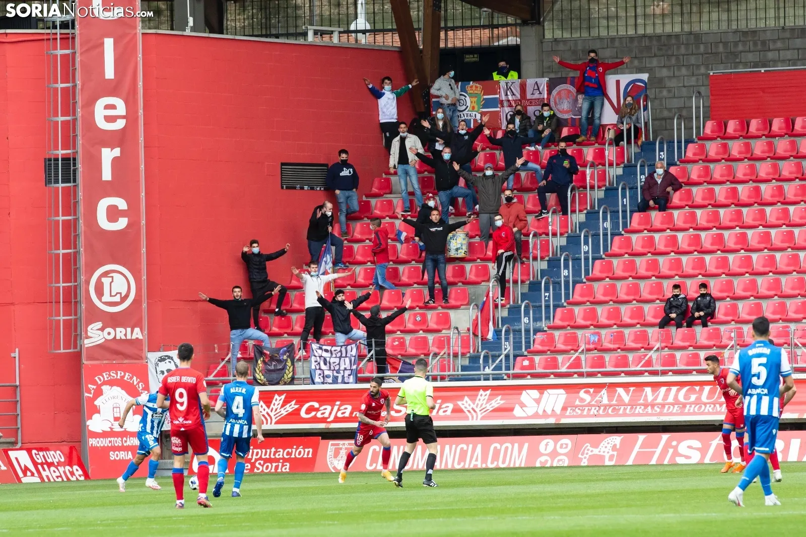 El descenso del Numancia / María Ferrer