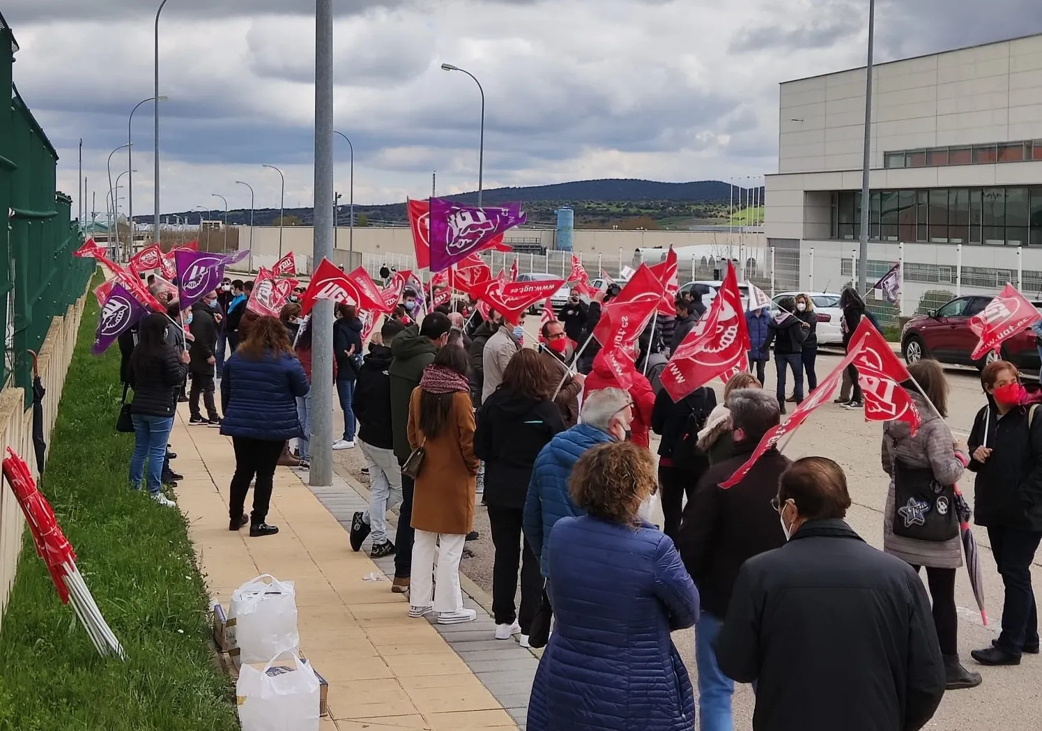 Concentración del 1 de Mayo de UGT Soria.
