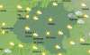 Mapa del cielo soriano a las 12:00 horas para este viernes. /AEMET