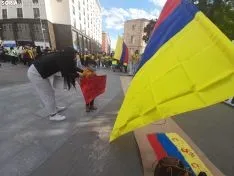 Una imagen de la concentración de este sábad en la capital. /SN