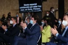 Una imagen de la presencia de Mañueco en Presura. /Jta.