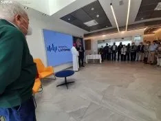 Una imagen del acto de bendición del Hospital Latorre. /SN