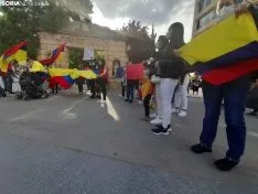 Una imagen de la concentración de este sábad en la capital. /SN
