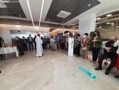 Una imagen del acto de bendición del Hospital Latorre. /SN