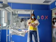 Foto 4 - Los sanitarios sorianos, con 'sus' ni&ntilde;os hospitalizados