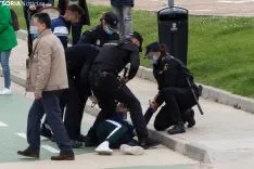 Enfrentamiento Jugador Numancia / María Ferrer