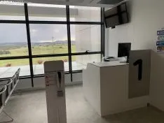 Imágenes de las instalaciones del hospital.