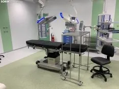 Imágenes de las instalaciones del hospital.