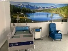 Imágenes de las instalaciones del hospital.