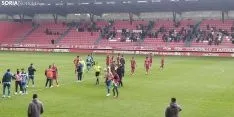Foto 4 - Tragedia deportiva en Soria: El Numancia desciende a la cuarta categor&iacute;a