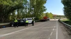 Imágenes del siniestro.