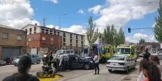 Accidente en Eduardo Saavedra.
