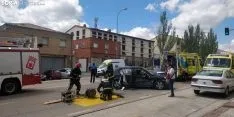 Accidente en Eduardo Saavedra.
