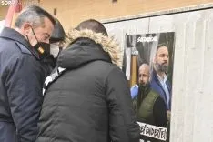 Concentración de Vox y Solidaridad en Soria. 