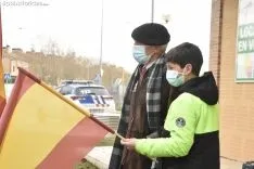 Concentración de Vox y Solidaridad en Soria. 