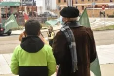 Concentración de Vox y Solidaridad en Soria. 