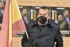 Concentración de Vox y Solidaridad en Soria. 