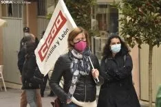 Concentración de CCOO en el 1 de Mayo. 