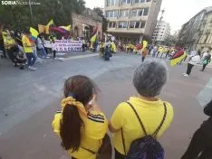 Una imagen de la concentración de este sábad en la capital. /SN