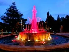Foto 3 - Soria se ilumina de rojo en del D&iacute;a Mundial de la Cruz Roja
